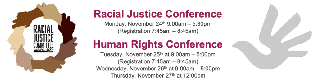 Racial Justice and Human Rights Conference, Nov 24-27, 2025